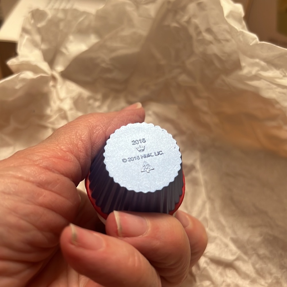 Hallmark “Star-Spangled Bear” Keepsake Cupcake ornament. - Picture 9 of 10